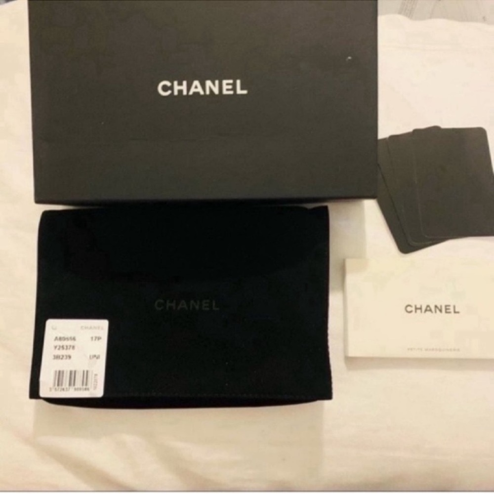 CHANEL | Wallet | Caviar Quilted Small | Dark Pink - Picture 4 of 13